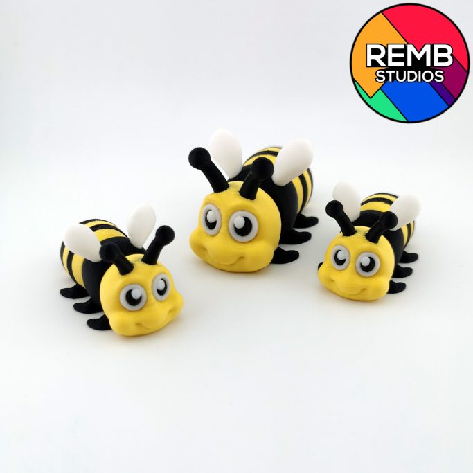 3d-print-stl-flexi-bee-pla-fidget-keychain-toy-remb-studios