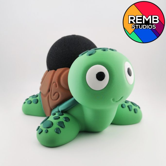 3d-print-stl-turtle-alexa-holder-pla-smart-home-stand-remb-studios