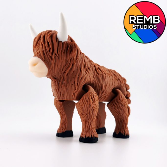 3d-print-stl-flexi-highland-cow-pla-cute-farm-animal-remb-studios