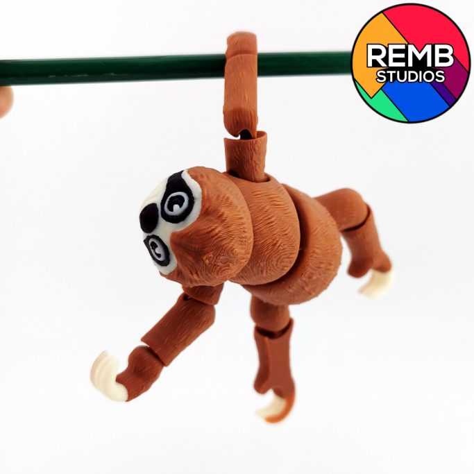 3d-print-stl-flexi-sloth-pla-articulated-slow-animal-toy-remb-studios
