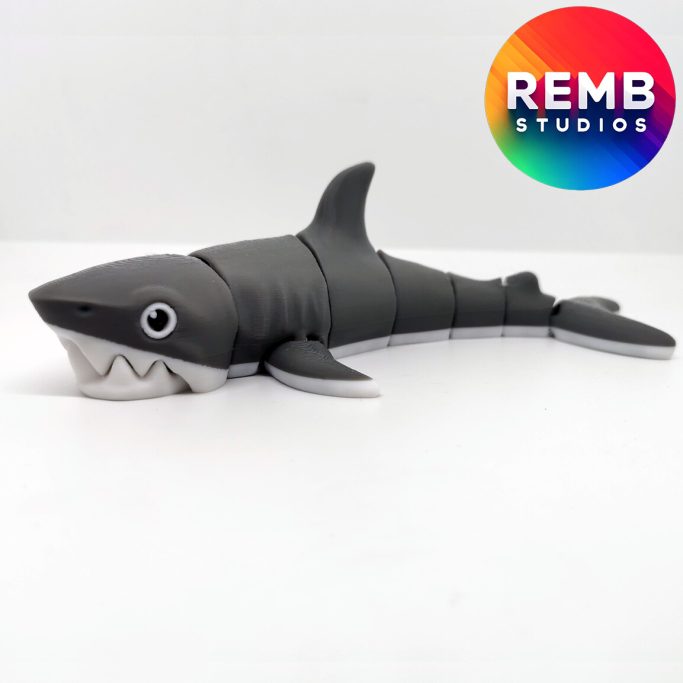 3d-print-stl-flexi-shark-pla-articulated-ocean-toy-remb-studios